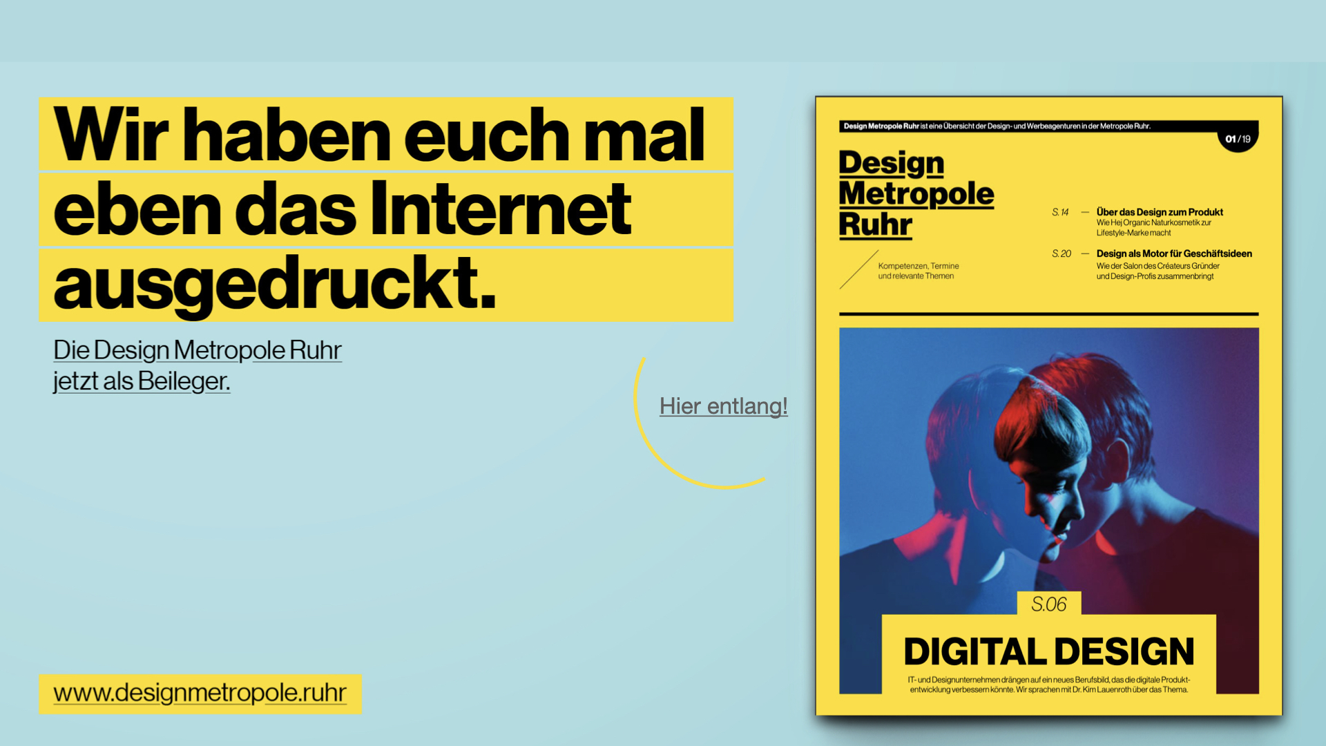 Wir haben euch mal eben das Internet ausgedruckt!